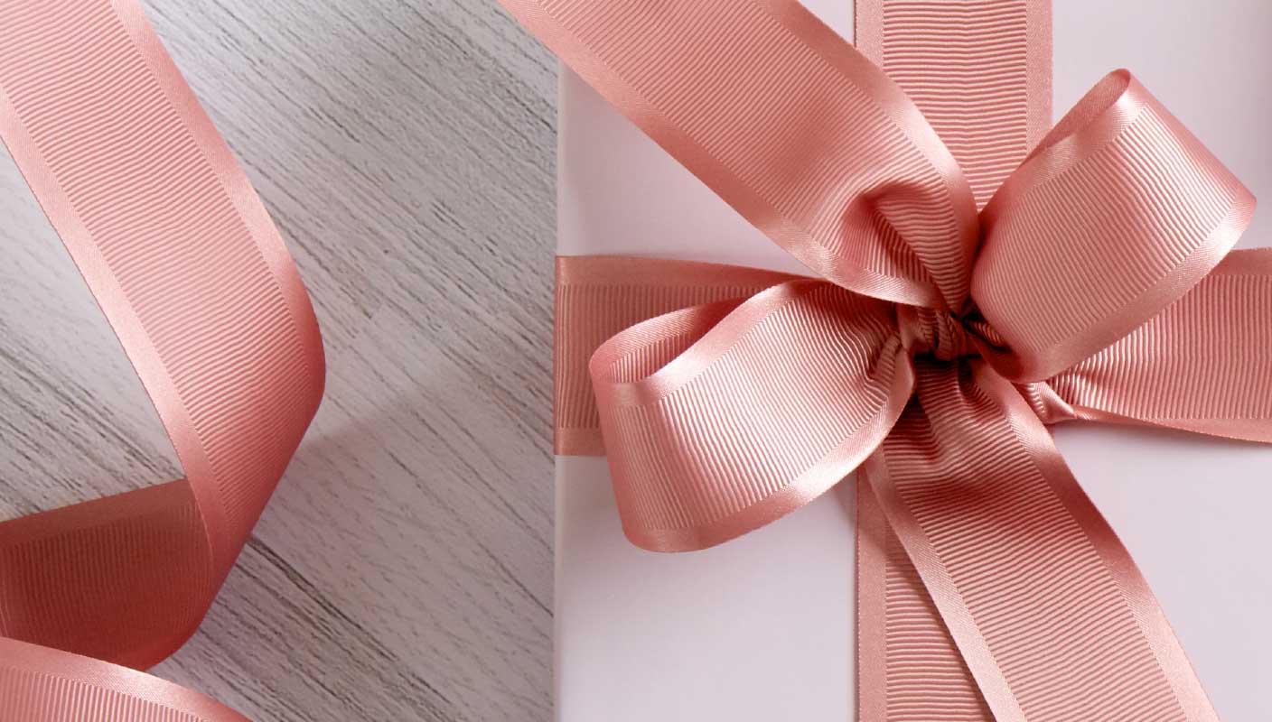 Offray Double Face Satin Ribbon Light Pink