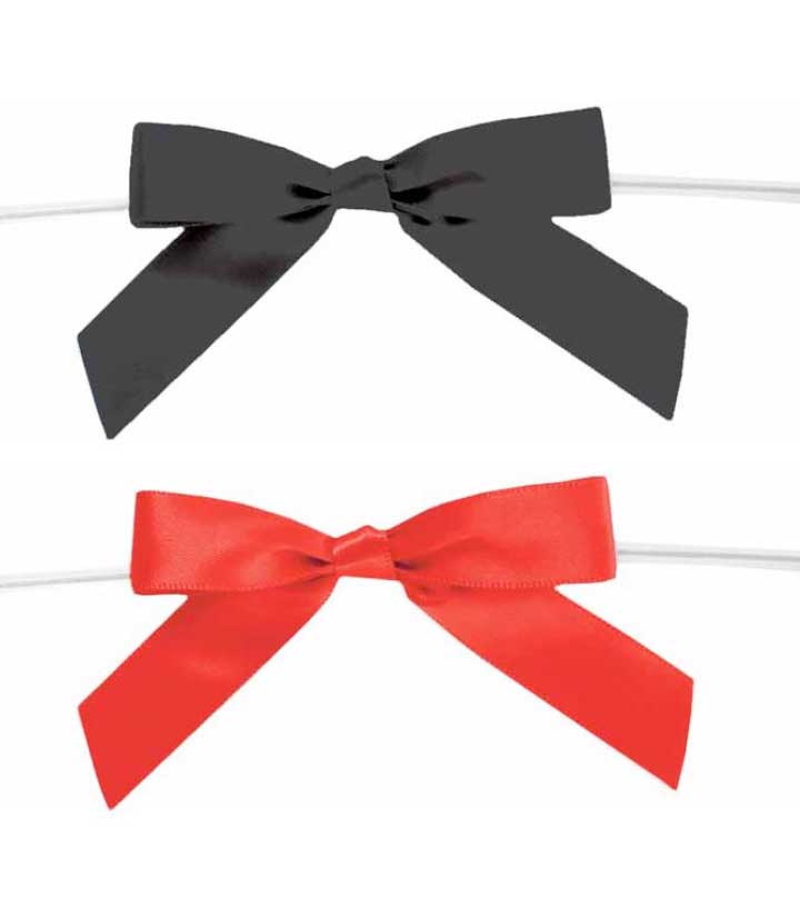 Splendorette Star Gift Bows, Red